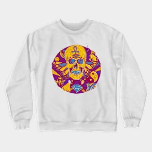 Triad Skull Circle of Humanity Crewneck Sweatshirt